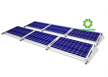 Flexible Mobile Solar Panel Flat Roof Mounting System Landscape Orientation