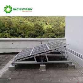 Lightweight Flat Roof Aluminum Solar Mounting Brackets Solar Panel Fixing Brackets
