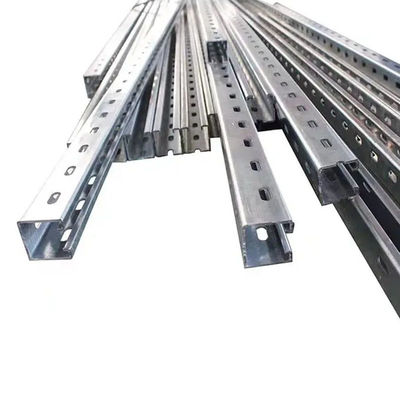 Buen precio 3m 6m Brackets de fijación de paneles solares y hardware de montaje de paneles solares galvanizados en línea