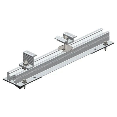 Buen precio 41 mm de plata de aluminio de rayos solares 3000 mm rayos de montaje solar PV en línea