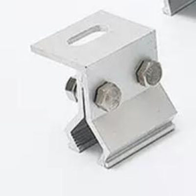 Buen precio Clampada de extremo de media de aluminio Clampada solar resistente a la intemperie en línea