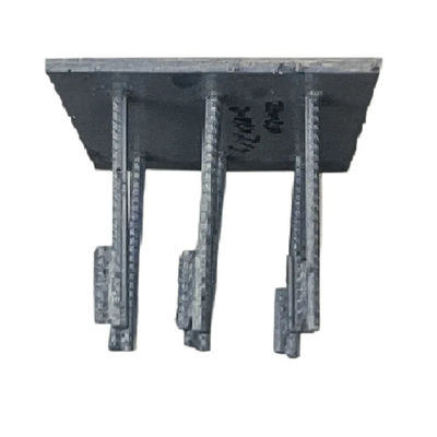 Buen precio Placa de inserción rectangular Anodizada Placa de acero incrustada Fijación y conexión en línea