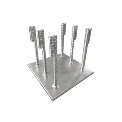 Buen precio Placas anodizadas rectangulares de aluminio con cabeza en línea
