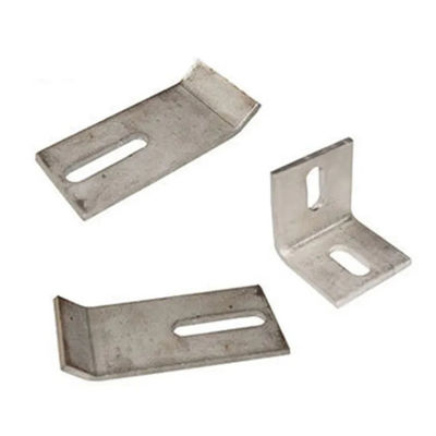 Buen precio Materiales de construcción de anclaje de 90 grados Pared de cortina Hardware en polvo recubierto en línea