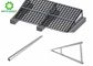 Flat Rooftop PV Panel Mounting Brackets PV Racking System Quick Installation