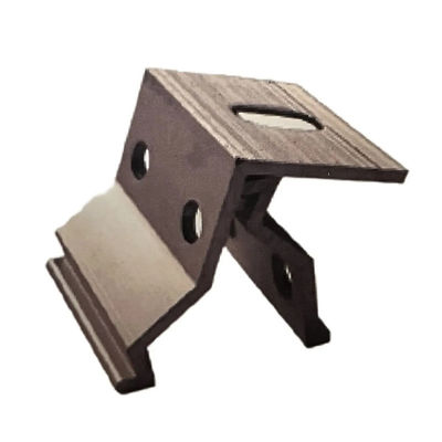 Un buen precio. Carga de nieve 1.5KN/M2 Abrangador de extremo Abrangadores de módulos Pv de aleación de aluminio solar en línea